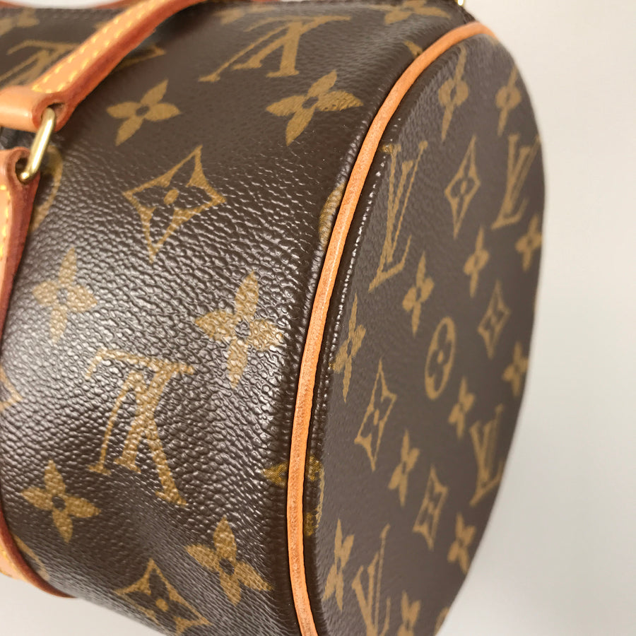 LOUIS VUITTON Monogram Papillon 30 M51385 Hand bag