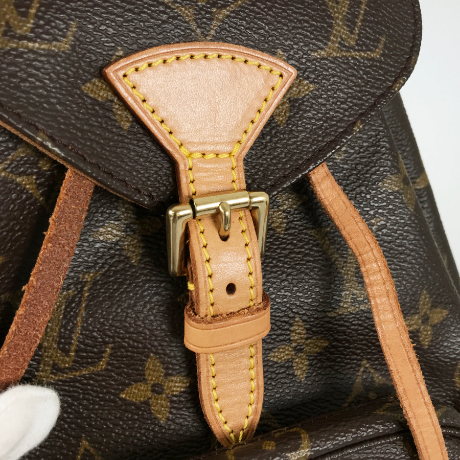 LOUIS VUITTON Monogram Mini Montsouris M51137 Backpack