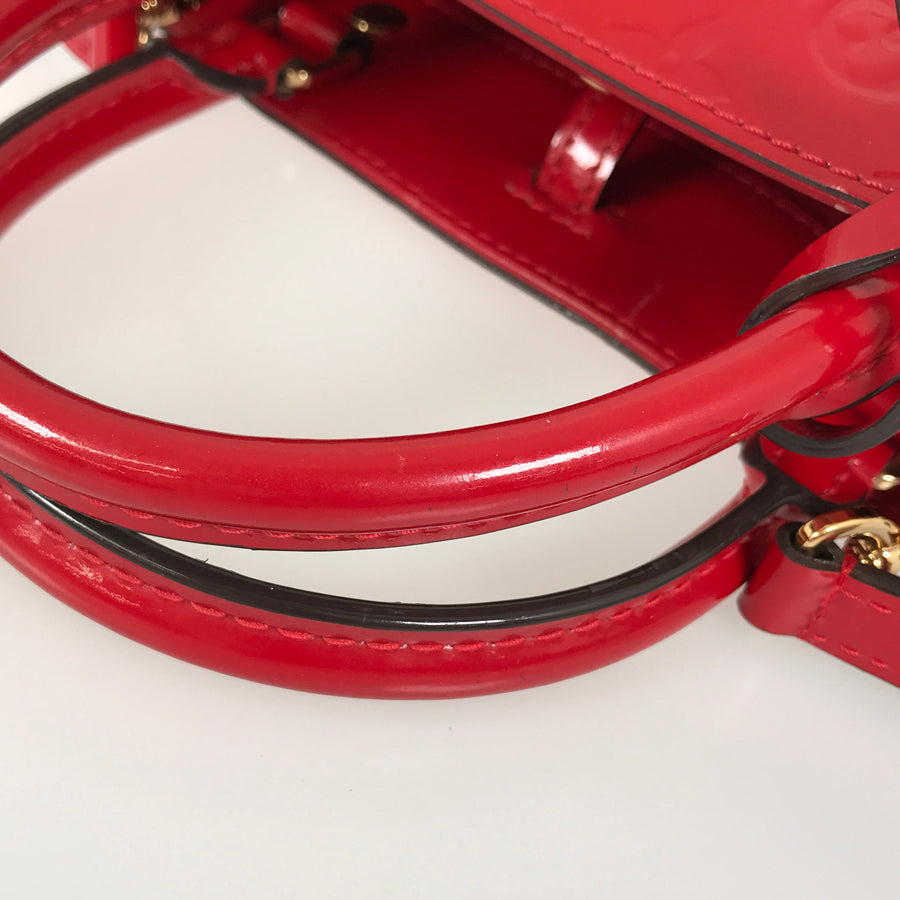 LOUIS VUITTON Monogram Vernis Montaigne BB M50170 Hand bag
