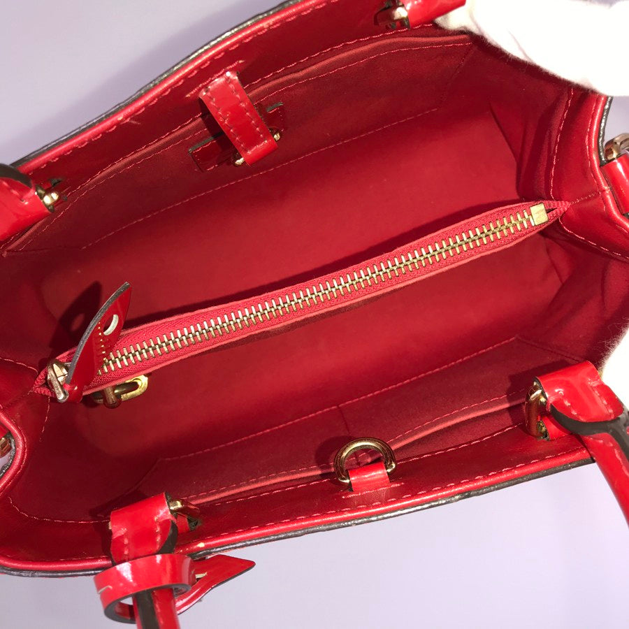 LOUIS VUITTON Monogram Vernis Montaigne BB M50170 Hand bag