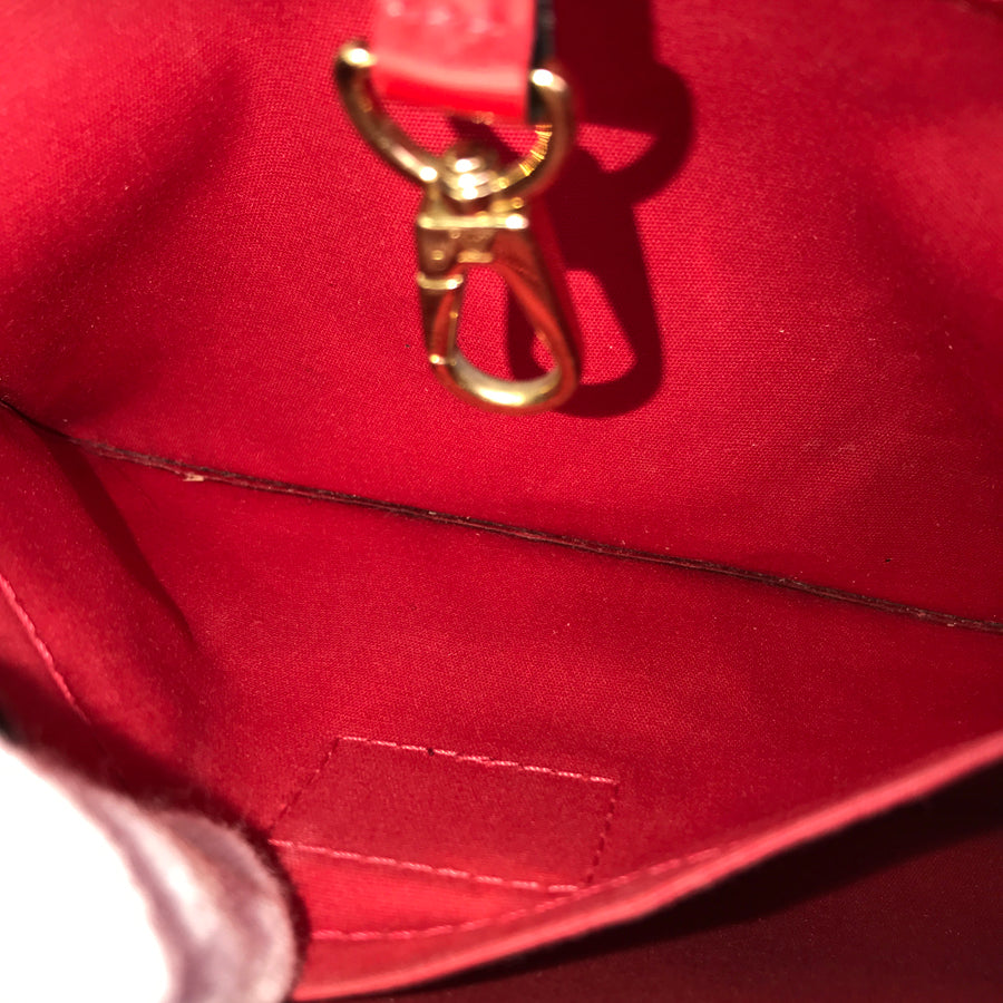 LOUIS VUITTON Monogram Vernis Montaigne BB M50170 Hand bag