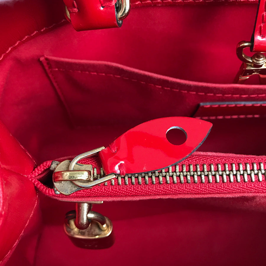 LOUIS VUITTON Monogram Vernis Montaigne BB M50170 Hand bag
