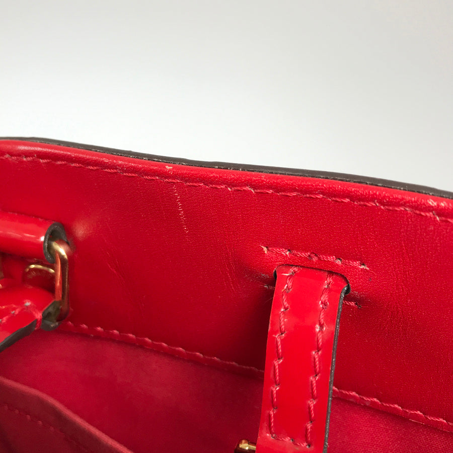 LOUIS VUITTON Monogram Vernis Montaigne BB M50170 Hand bag