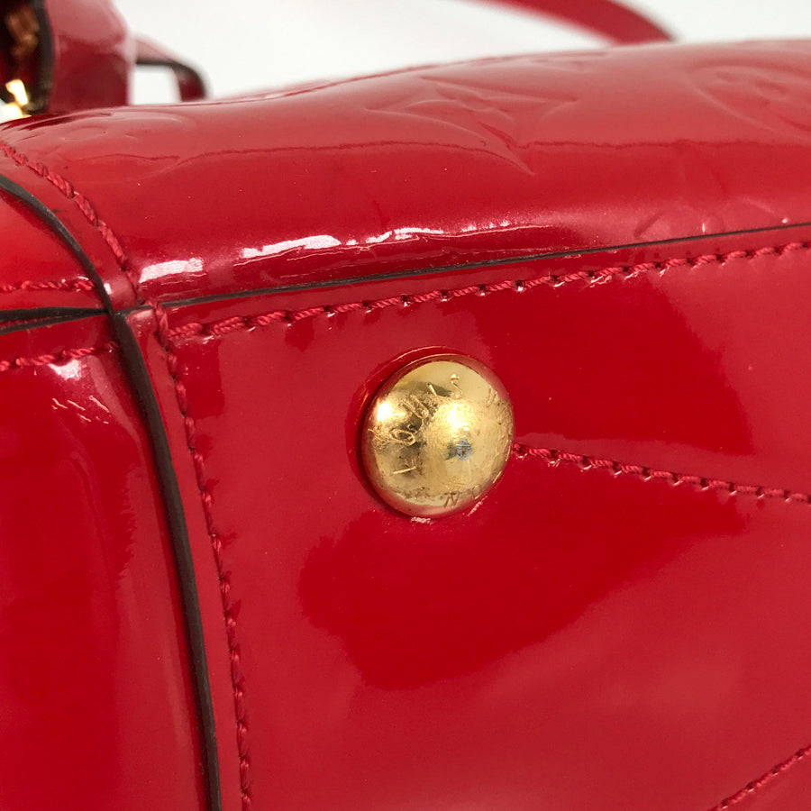 LOUIS VUITTON Monogram Vernis Montaigne BB M50170 Hand bag
