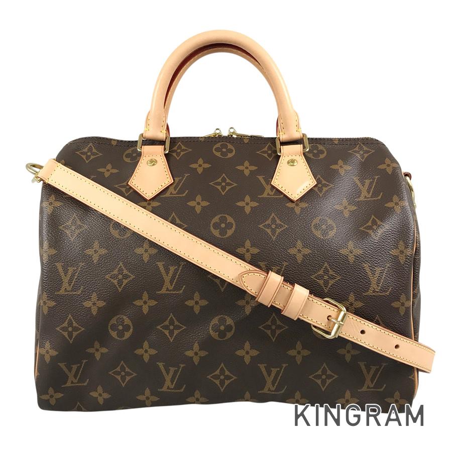 LOUIS VUITTON Monogram Speedy Bandouliere 30 M41112 Hand bag