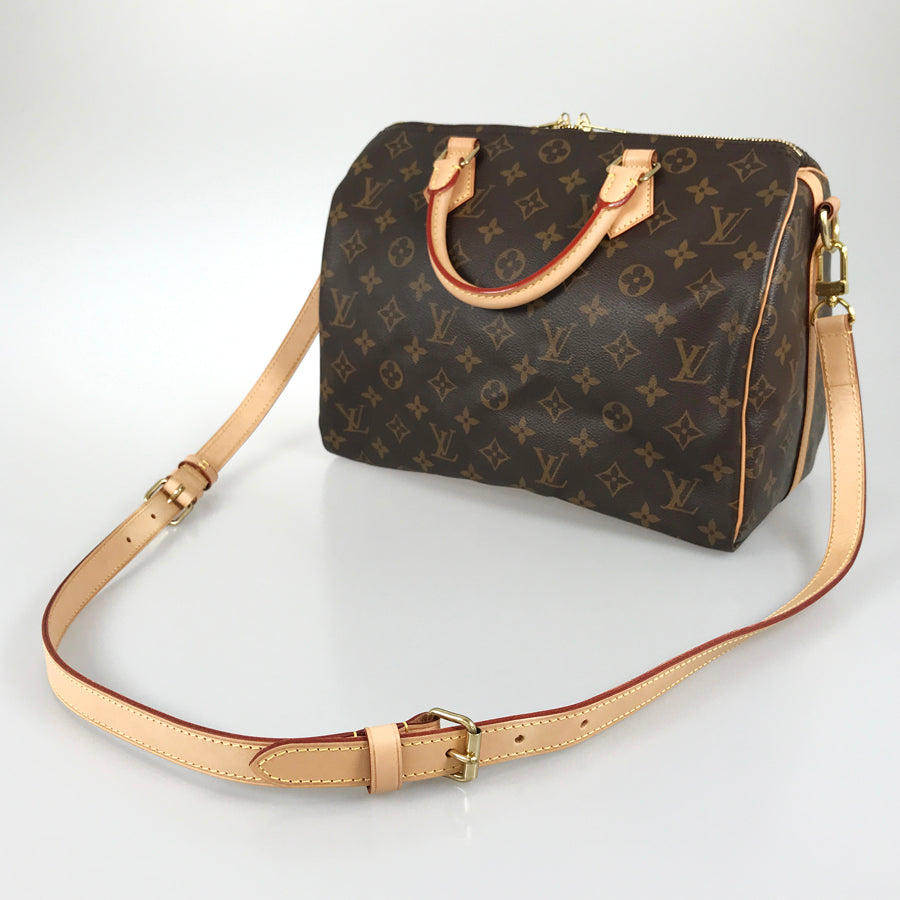 LOUIS VUITTON Monogram Speedy Bandouliere 30 M41112 Hand bag