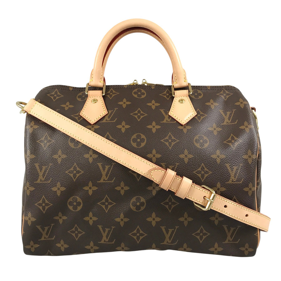 LOUIS VUITTON Monogram Speedy Bandouliere 30 M41112 Hand bag