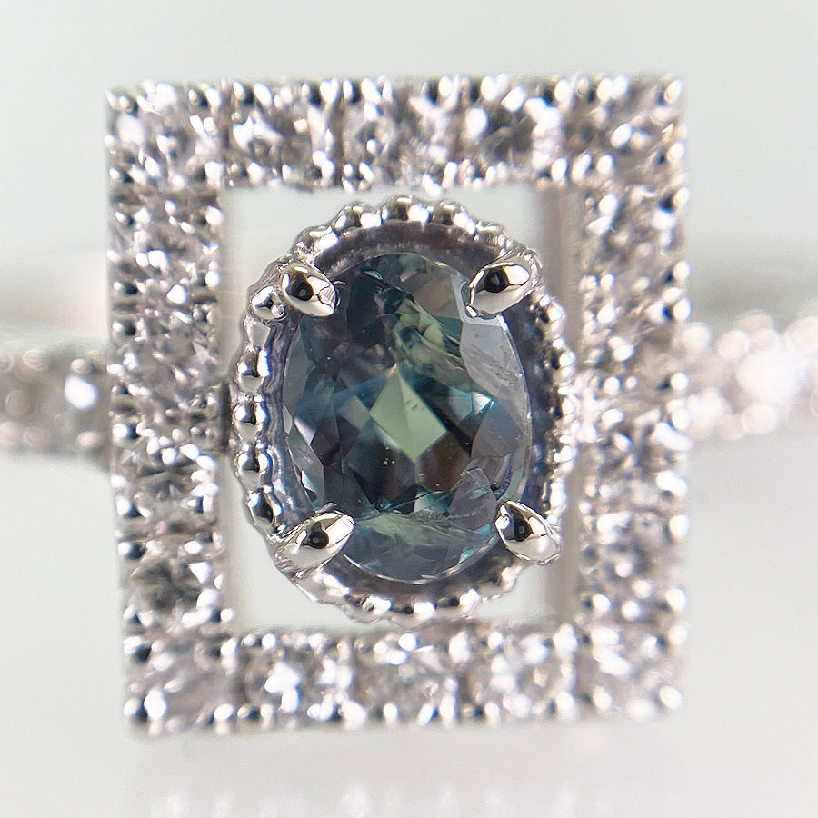 Ring Platinum Alexandrite
