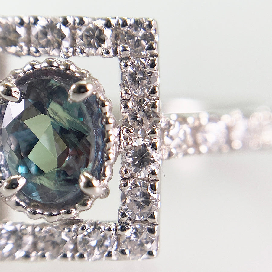 Ring Platinum Alexandrite