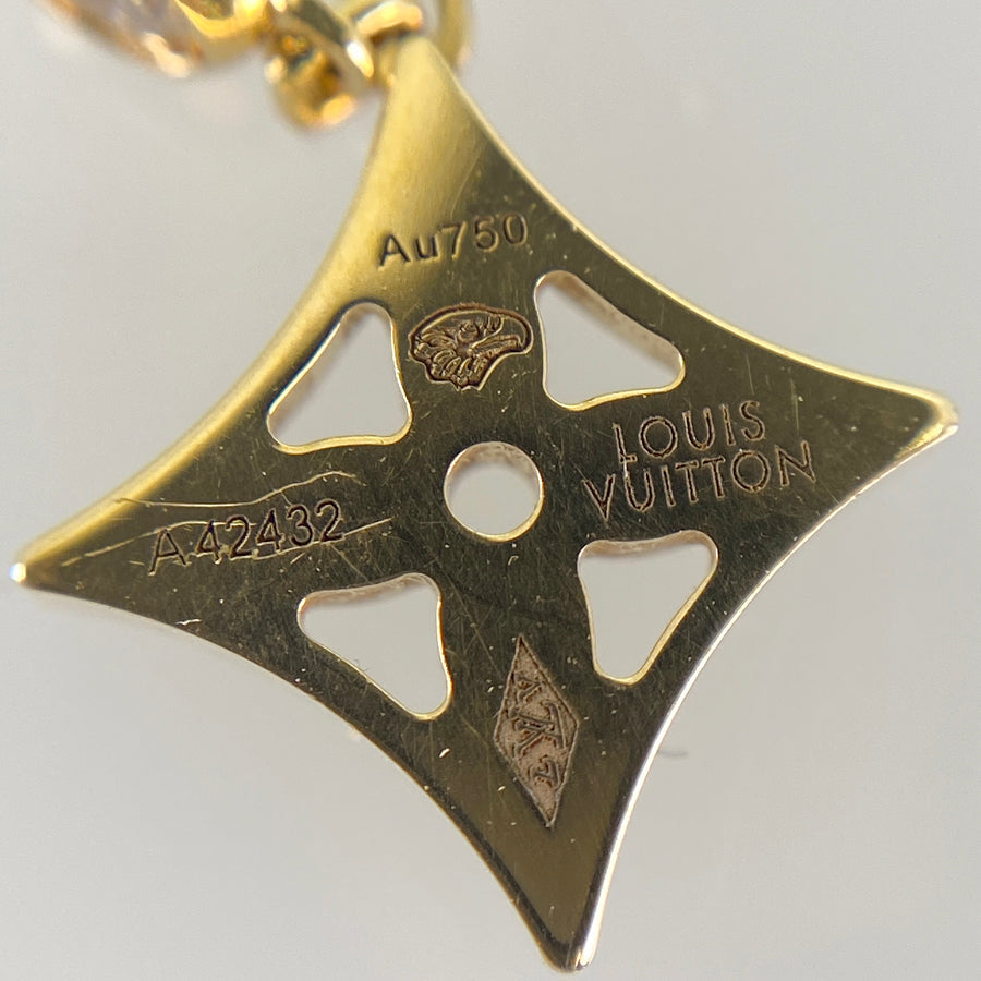 LOUIS VUITTON Monogram Idylle Q96168 Earring