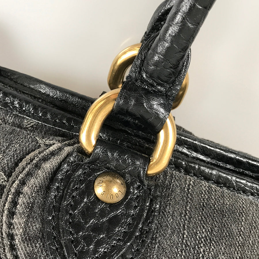 LOUIS VUITTON Monogram Denim Neo Cabby MM M95351 Hand bag