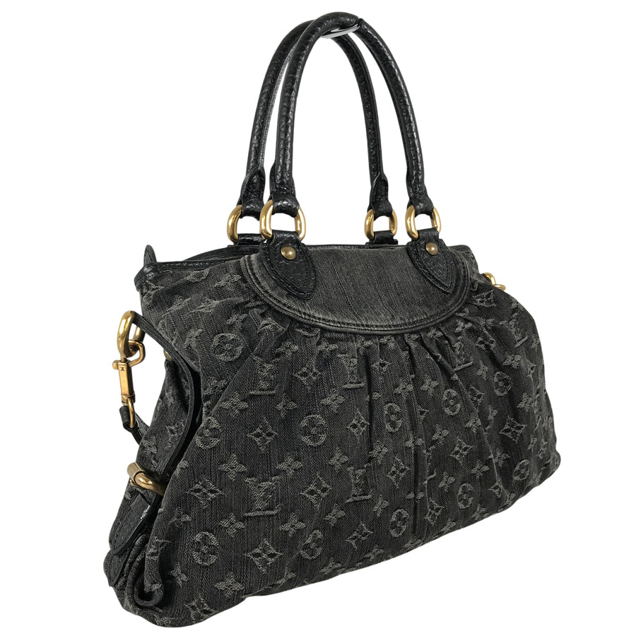 LOUIS VUITTON Monogram Denim Neo Cabby MM M95351 Hand bag