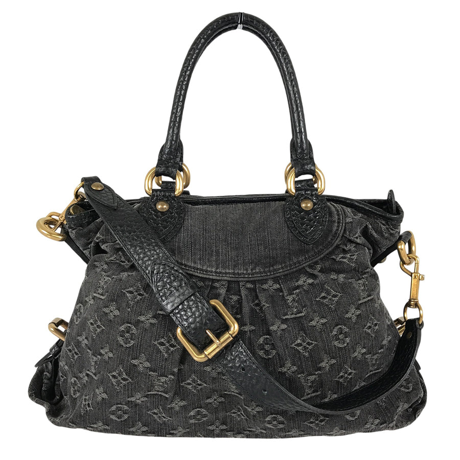 LOUIS VUITTON Monogram Denim Neo Cabby MM M95351 Hand bag