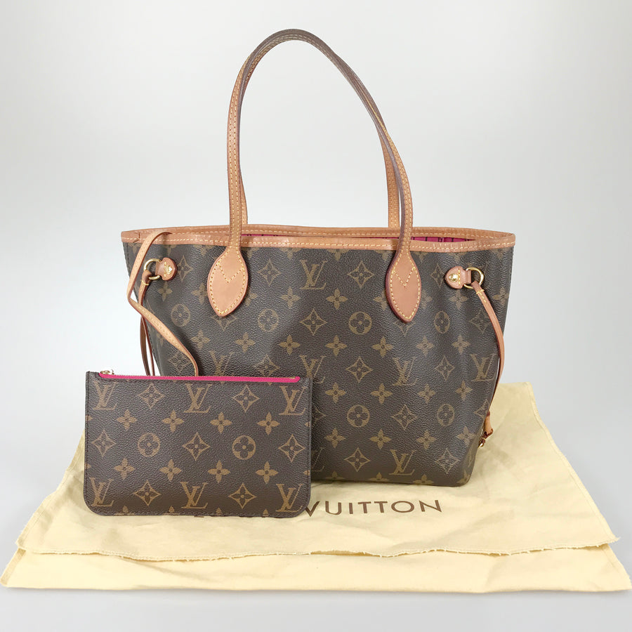 LOUIS VUITTON Monogram Neverfull PM M41001 Tote bag