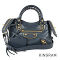 BALENCIAGA Classic Metallic Edge Mini City 390160 Hand bag