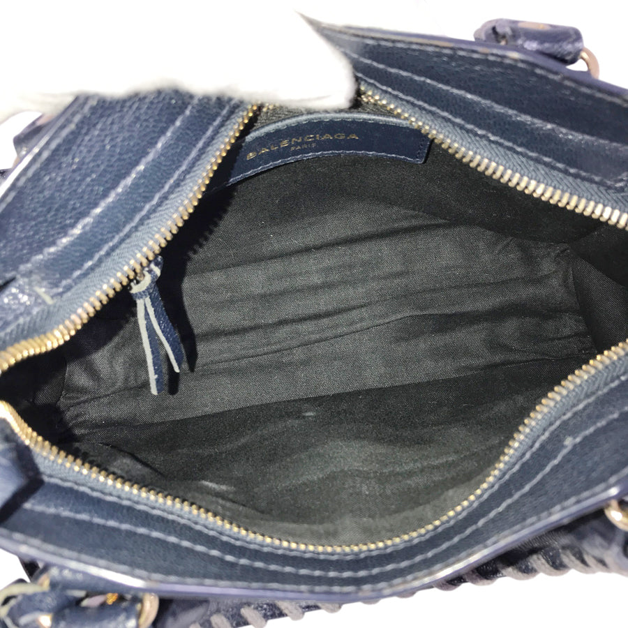 BALENCIAGA Classic Metallic Edge Mini City 390160 Hand bag