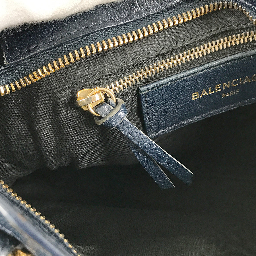 BALENCIAGA Classic Metallic Edge Mini City 390160 Hand bag