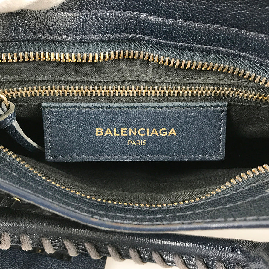 BALENCIAGA Classic Metallic Edge Mini City 390160 Hand bag