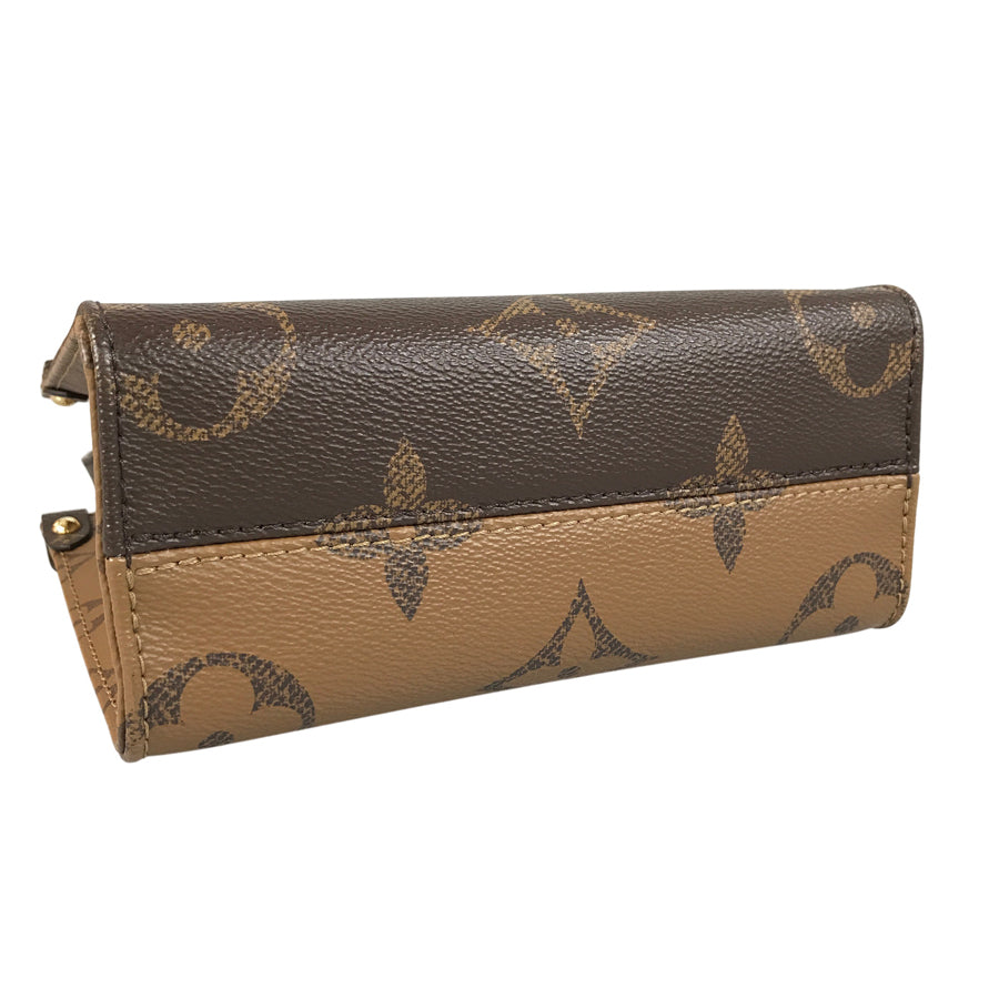 LOUIS VUITTON Monogram Reverse On The Go BB M46839 Hand bag