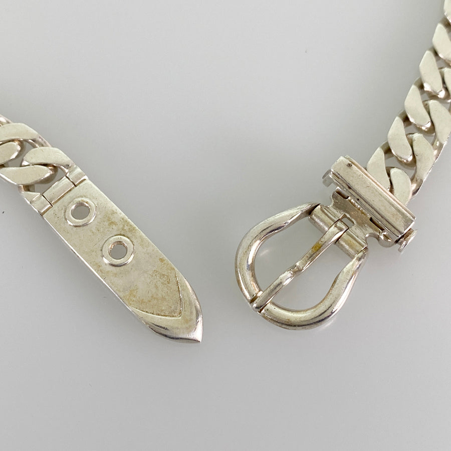 HERMES Boucle Sellier PM Necklace