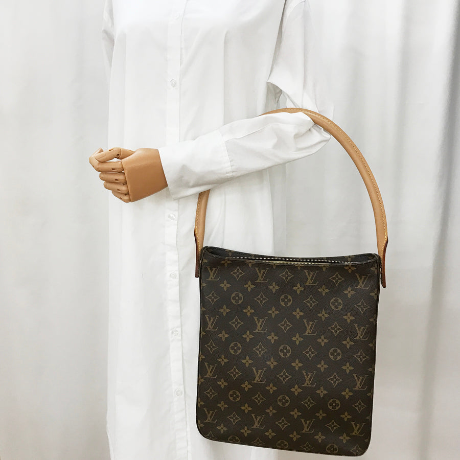 LOUIS VUITTON Monogram Looping GM M51145 Shoulder bag