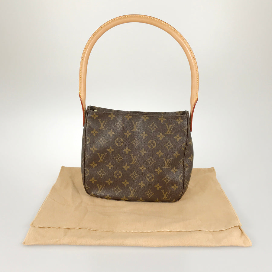 LOUIS VUITTON Monogram Looping MM M51146 Shoulder bag