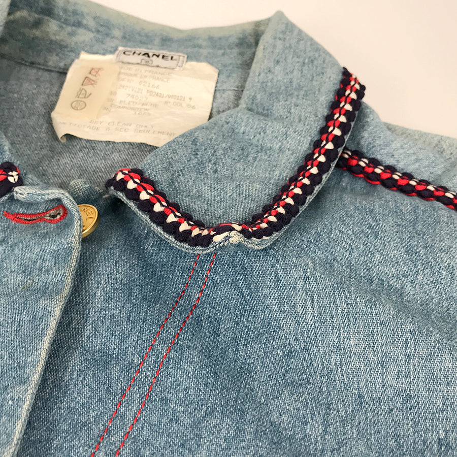 CHANEL P02421 Women's Denim jacket