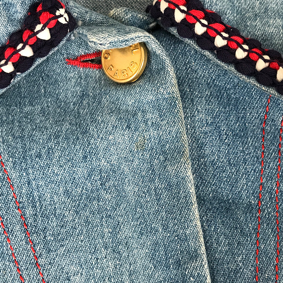 CHANEL P02421 Women's Denim jacket