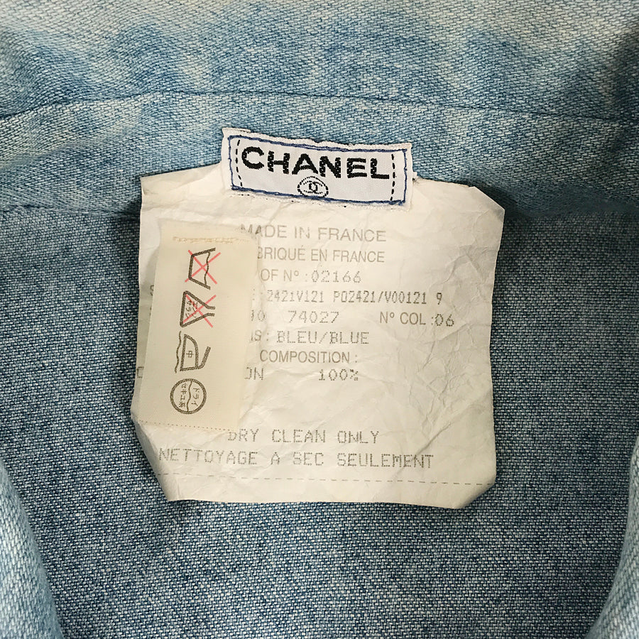 CHANEL P02421 Women's Denim jacket
