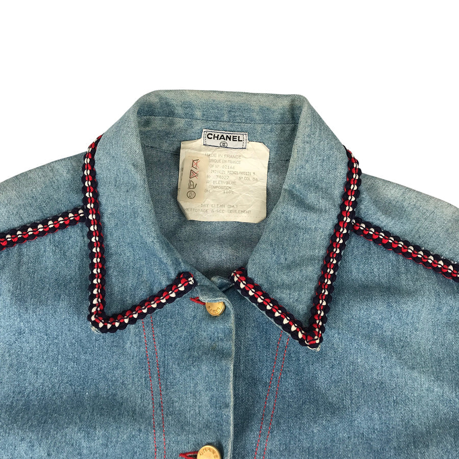 CHANEL P02421 Women's Denim jacket