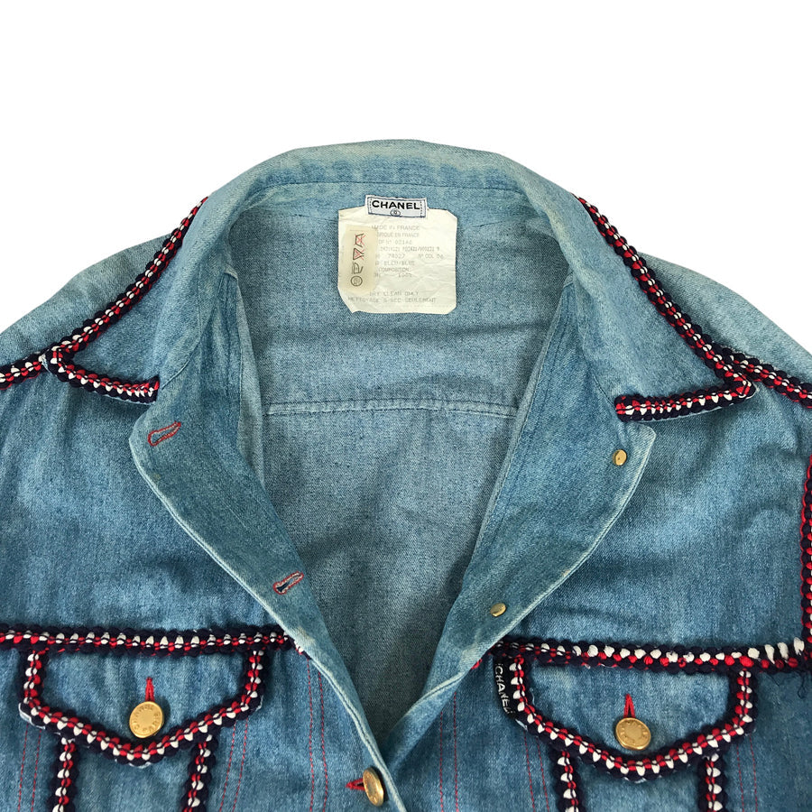 CHANEL P02421 Women's Denim jacket