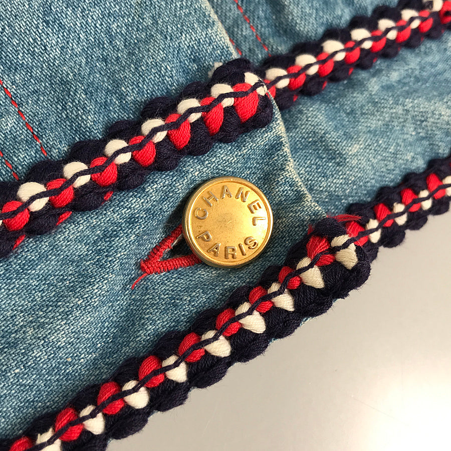 CHANEL P02421 Women's Denim jacket