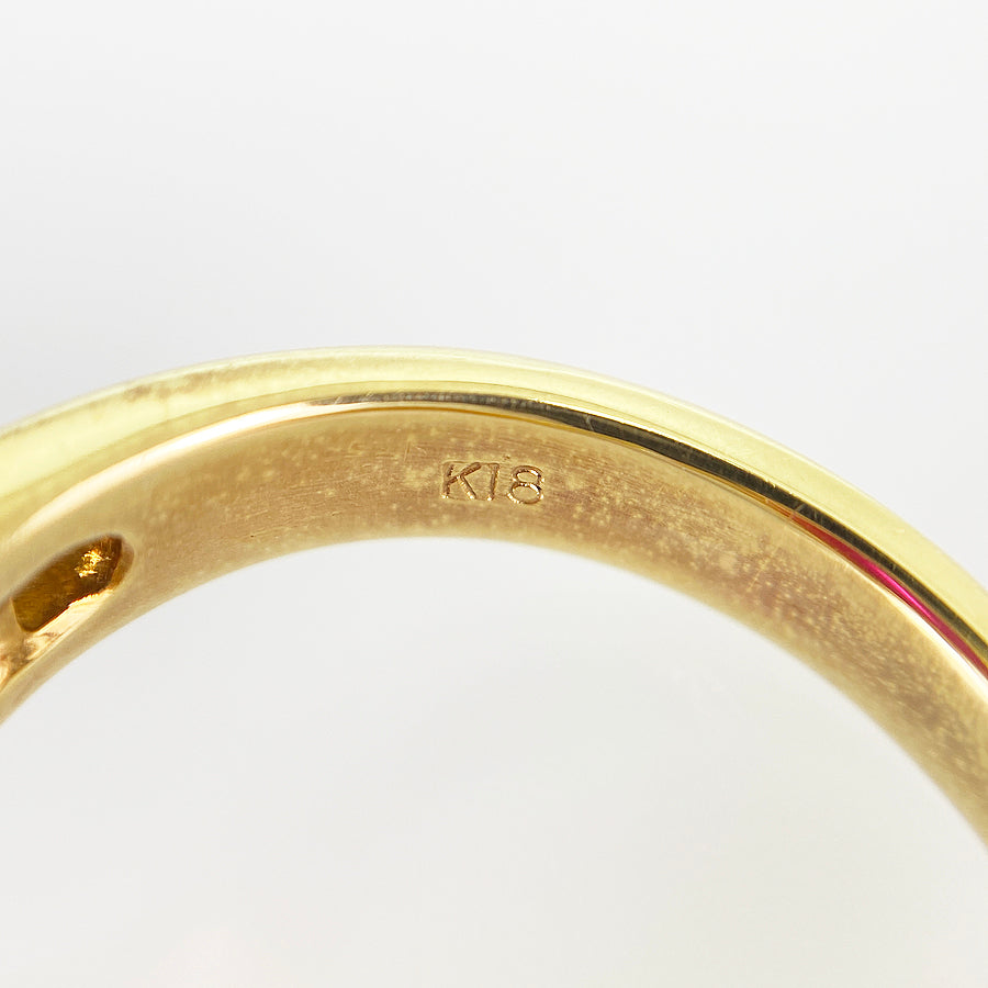 Ring Yellow gold Ruby