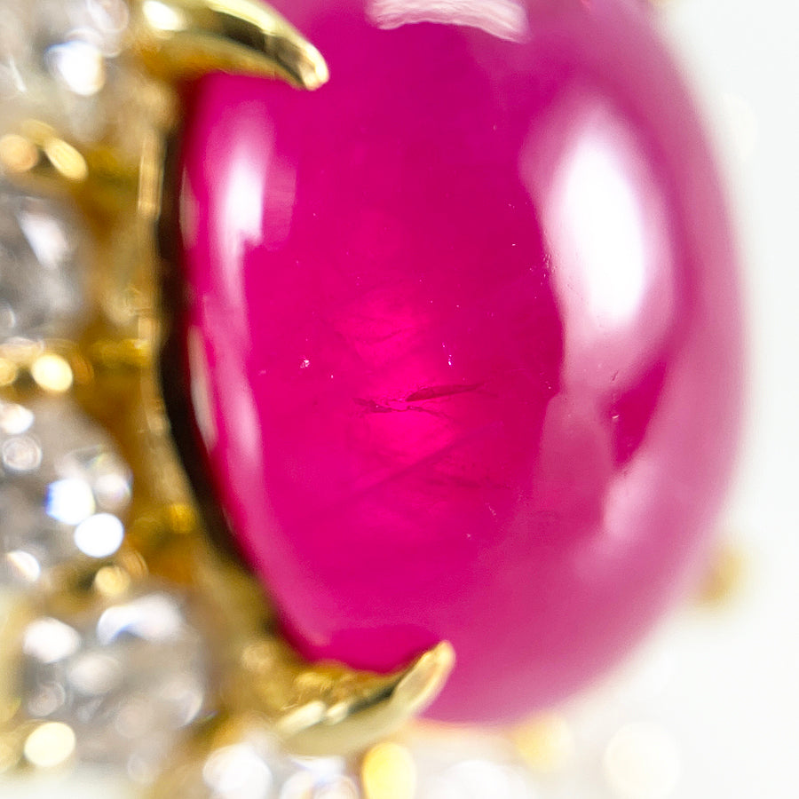 Ring Yellow gold Ruby