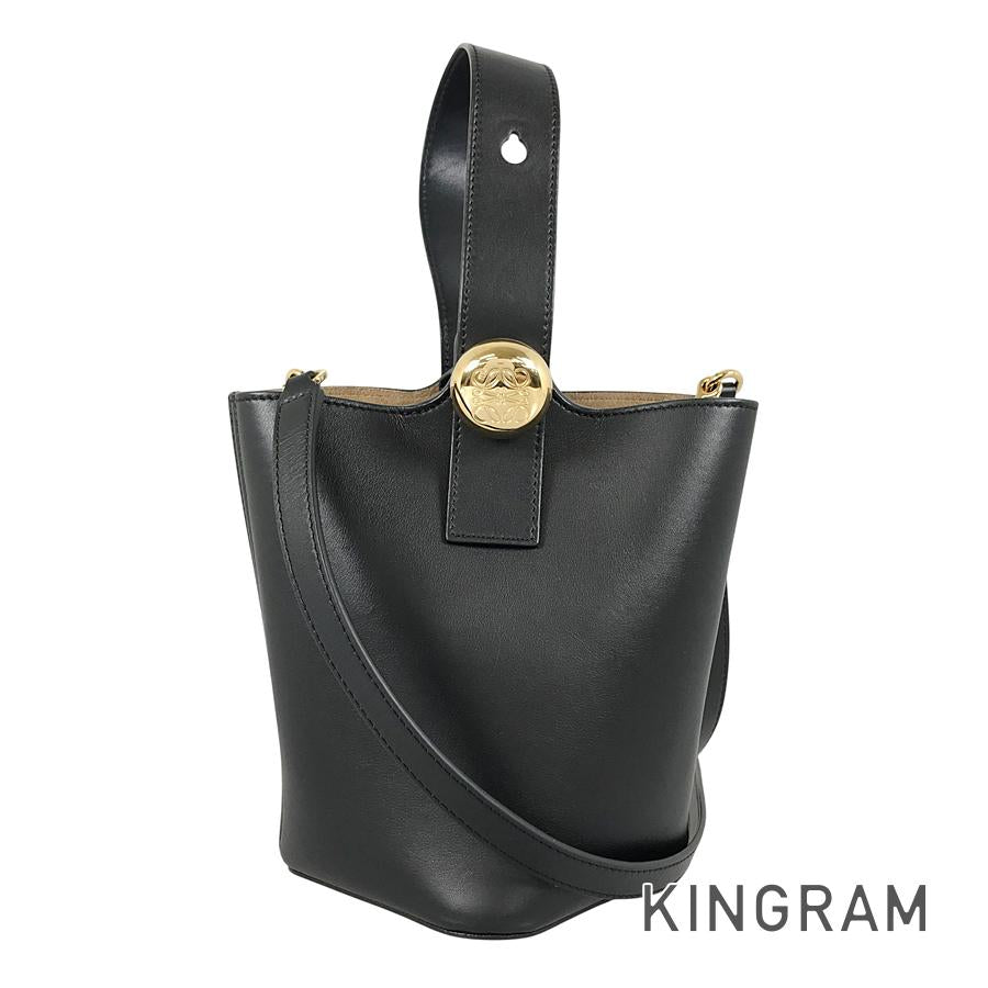 LOEWE Pebble Bucket Bag Mini AANBBBMX01 Hand bag