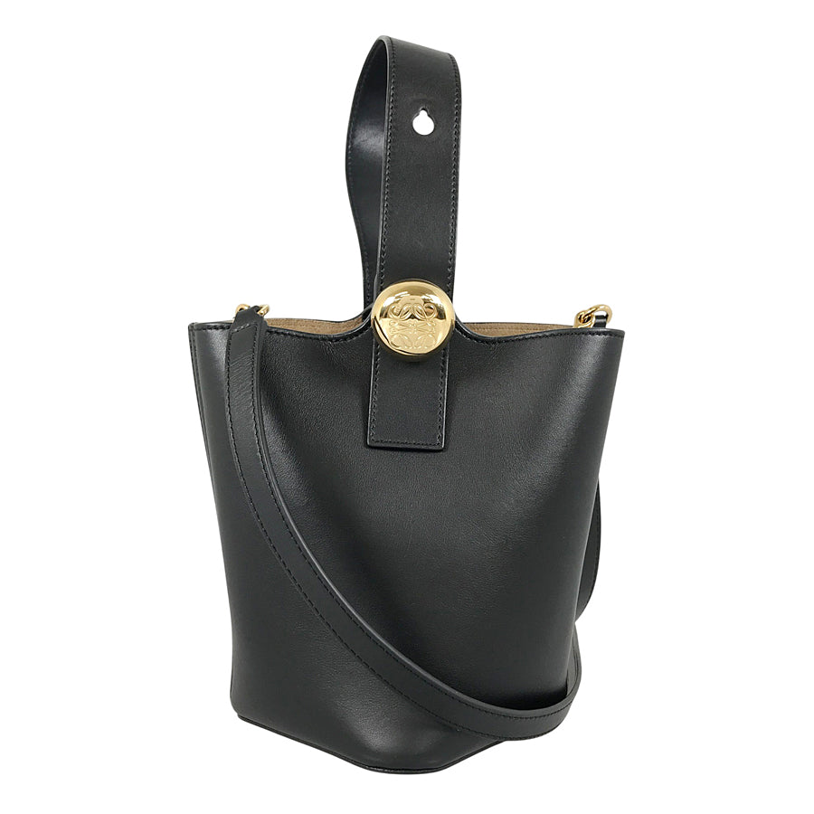 LOEWE Pebble Bucket Bag Mini AANBBBMX01 Hand bag