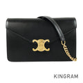 CELINE Triomphe Chain Wallet Margo 10L033DPV.38NO Wallet bag