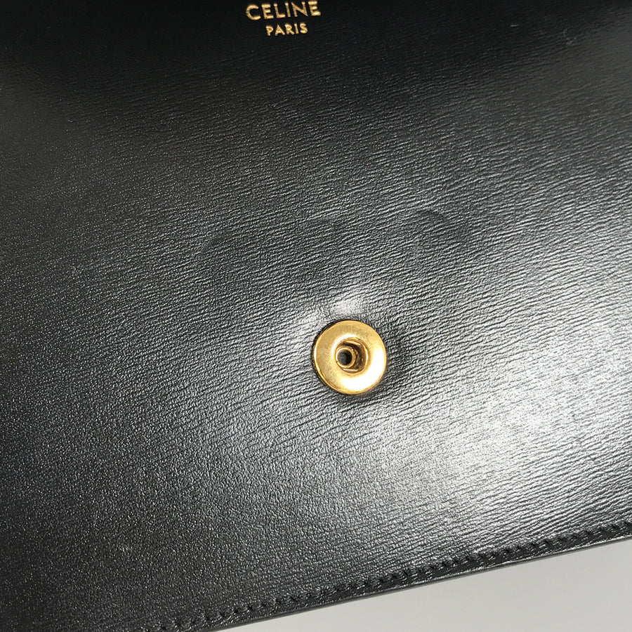 CELINE Triomphe Chain Wallet Margo 10L033DPV.38NO Wallet bag