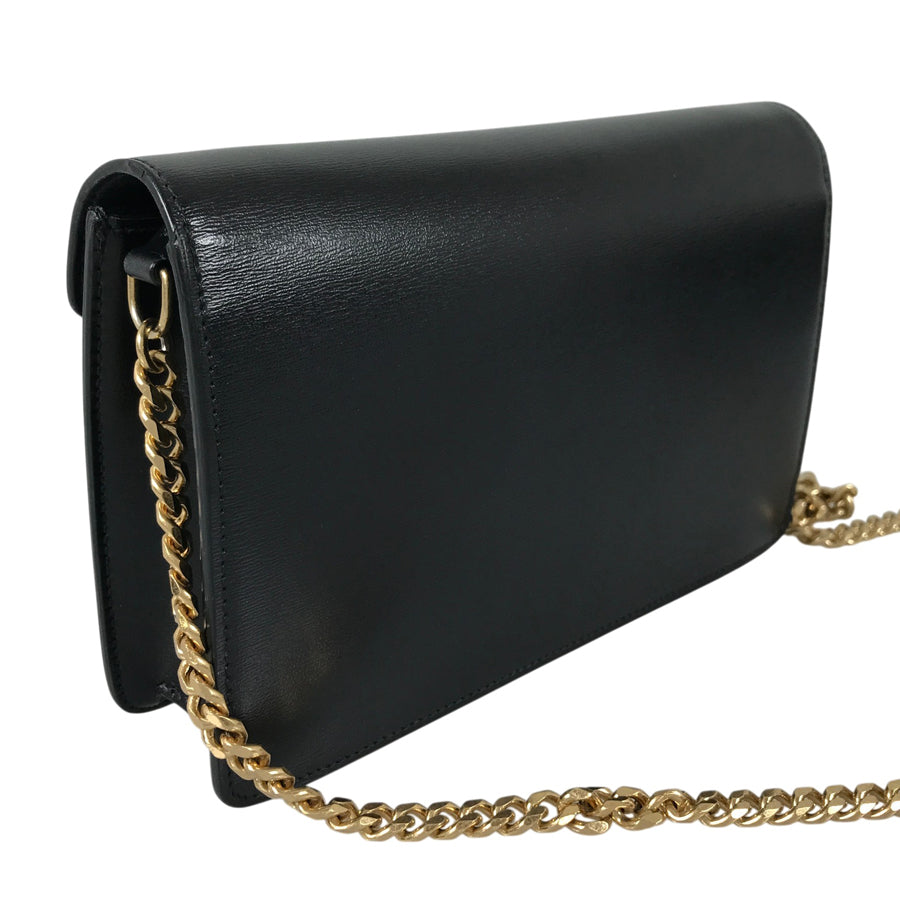 CELINE Triomphe Chain Wallet Margo 10L033DPV.38NO Wallet bag