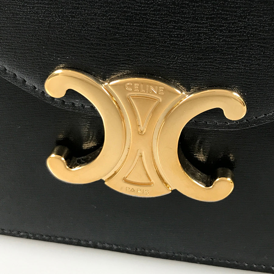 CELINE Triomphe Chain Wallet Margo 10L033DPV.38NO Wallet bag