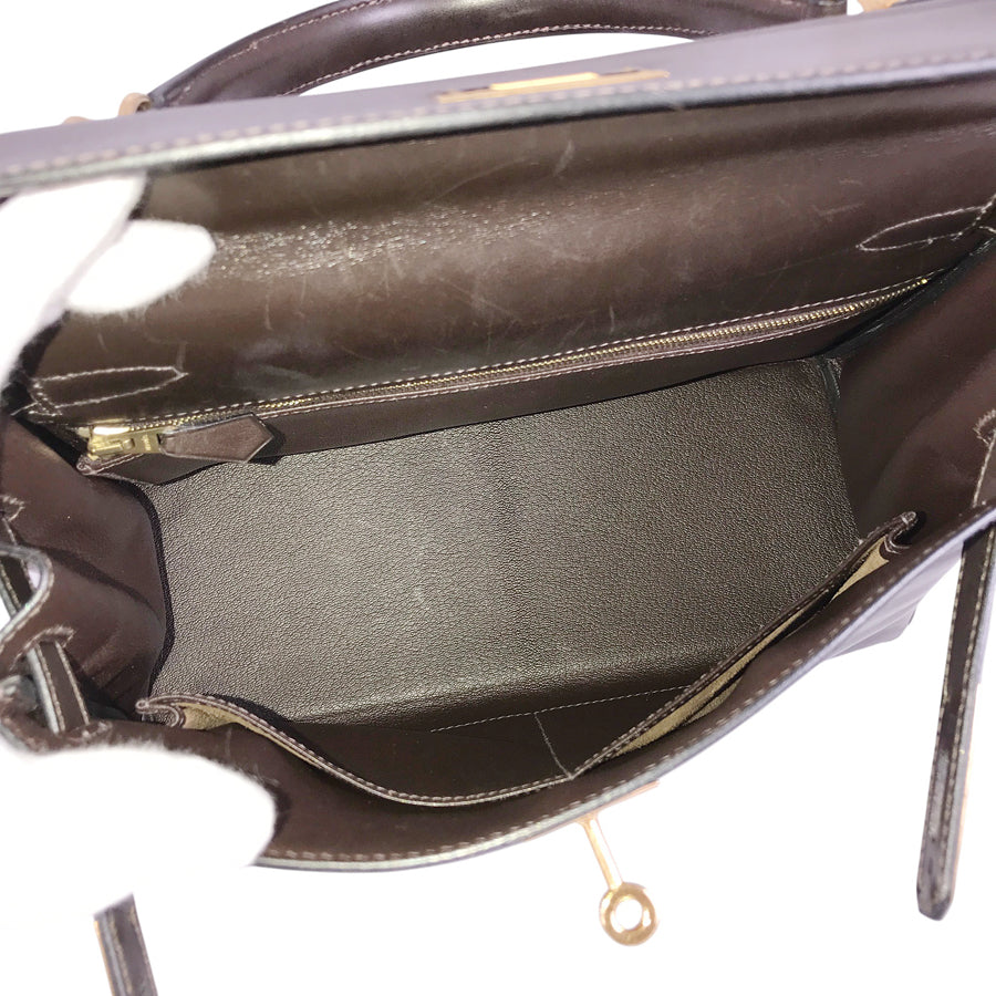 HERMES Kelly 28 Hand bag