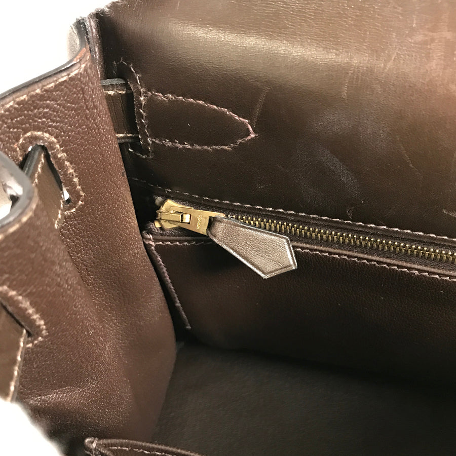 HERMES Kelly 28 Hand bag
