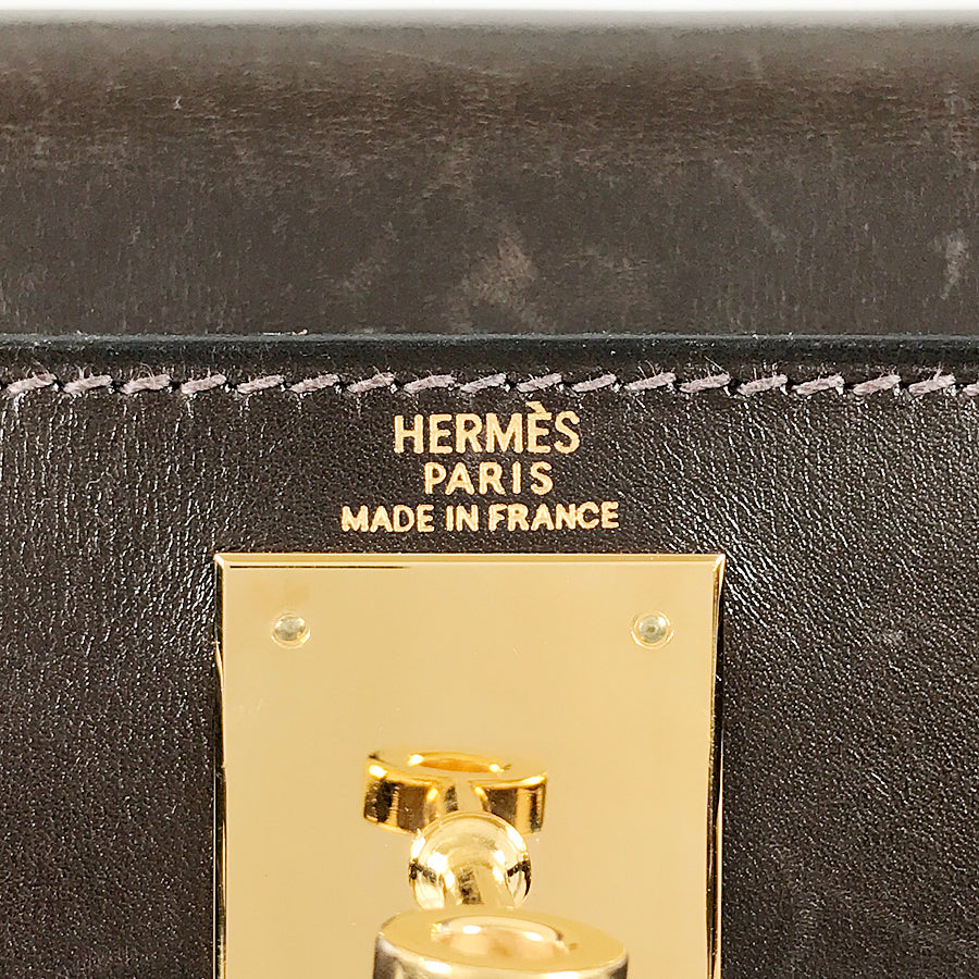 HERMES Kelly 28 Hand bag