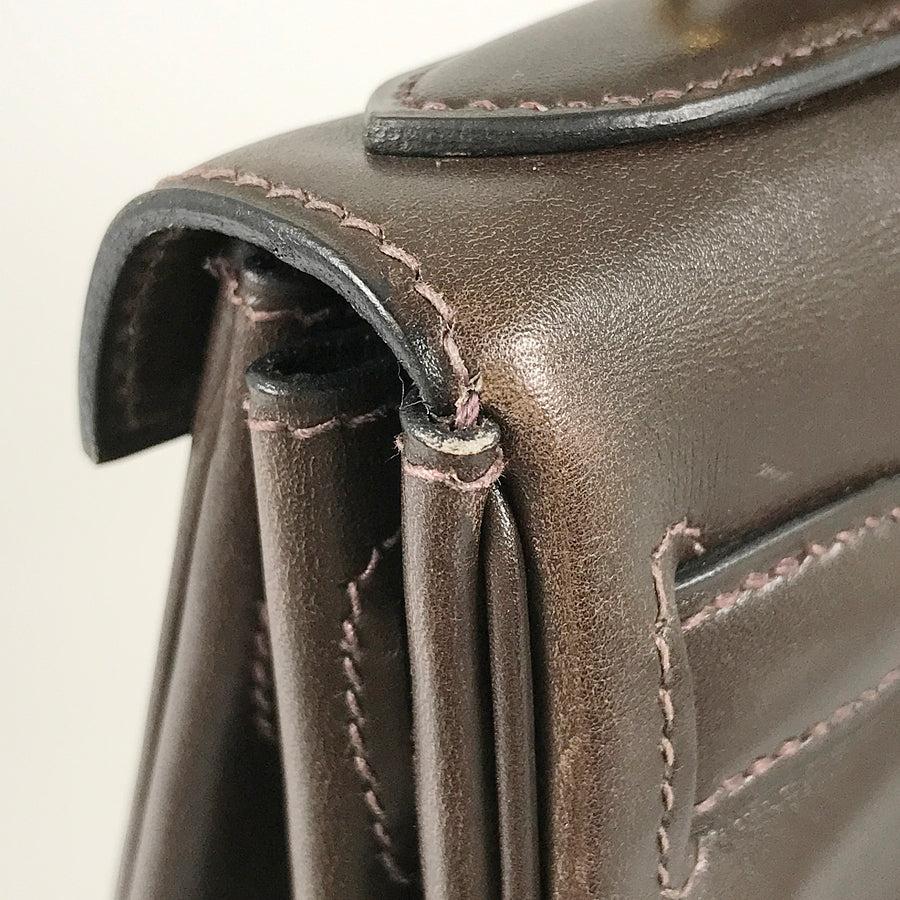 HERMES Kelly 28 Hand bag