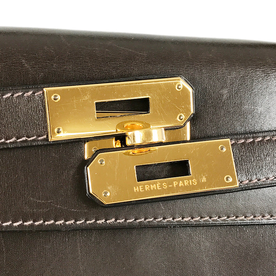 HERMES Kelly 28 Hand bag