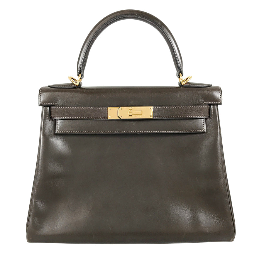 HERMES Kelly 28 Hand bag