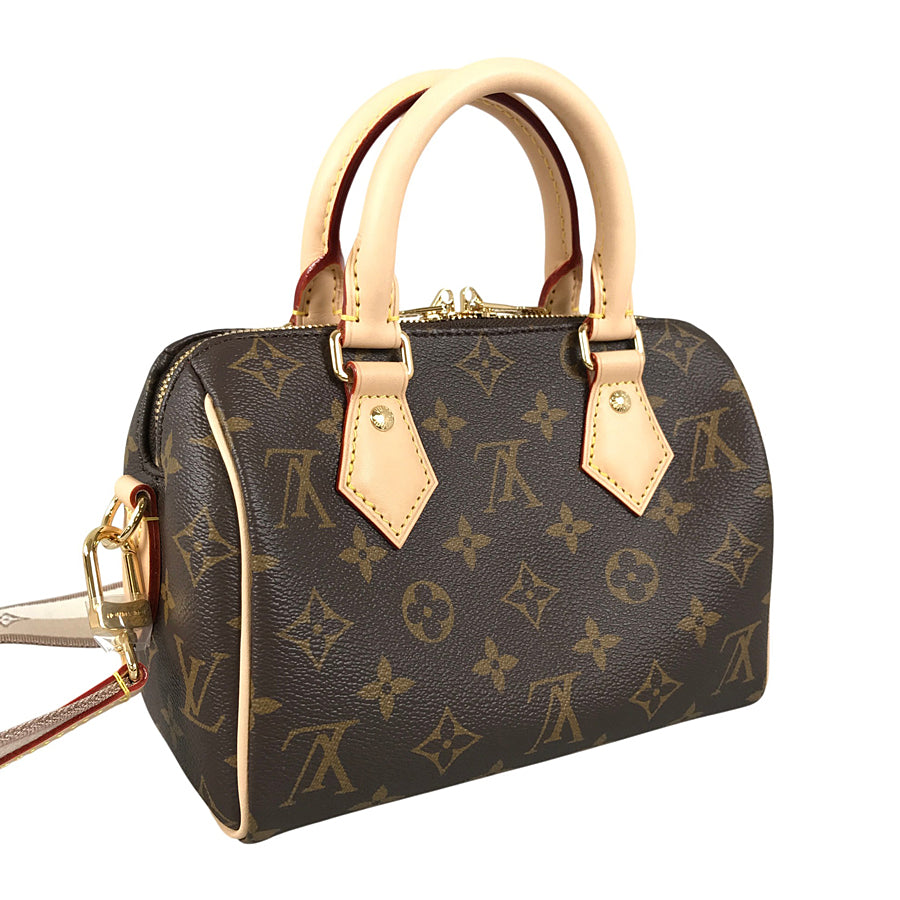 LOUIS VUITTON Monogram Speedy Bandouliere 20 M46222 Hand bag