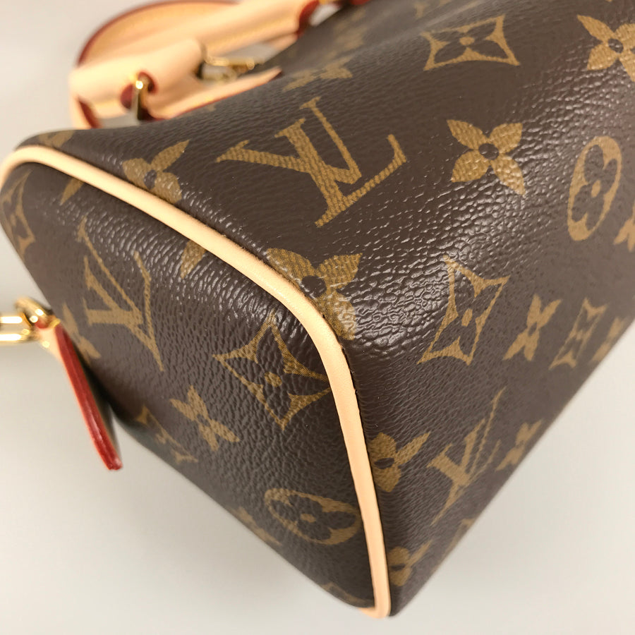 LOUIS VUITTON Monogram Speedy Bandouliere 20 M46234 Hand bag