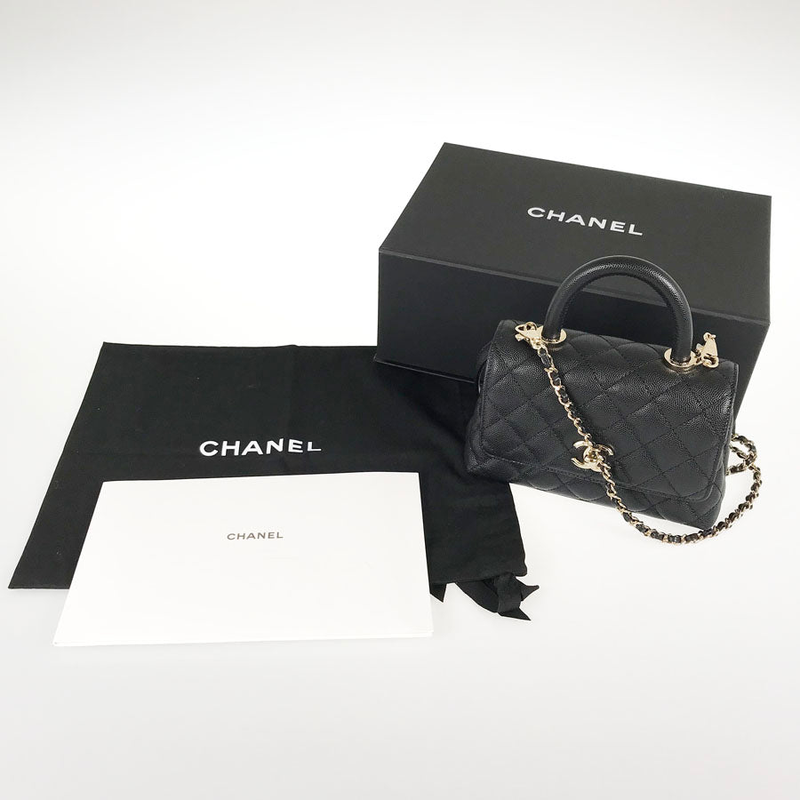 CHANEL Coco Handle XXS Hand bag