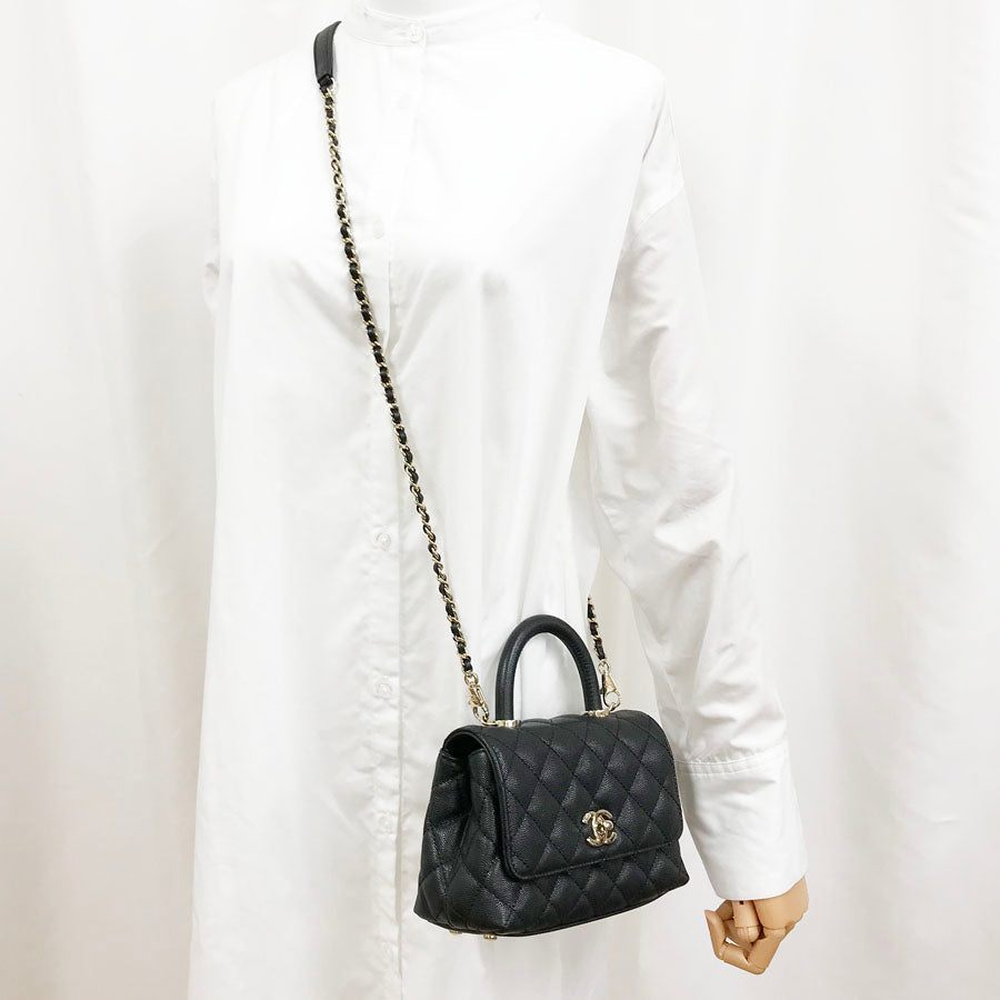 CHANEL Coco Handle XXS Hand bag
